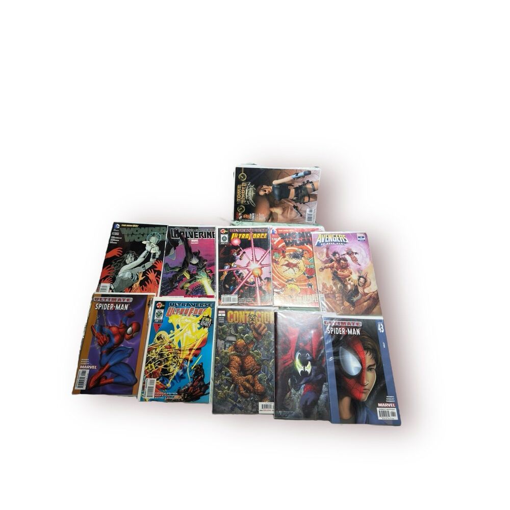 Marvel Lot of Comic Books Lot‎ of 11 Vintage Comic Covers